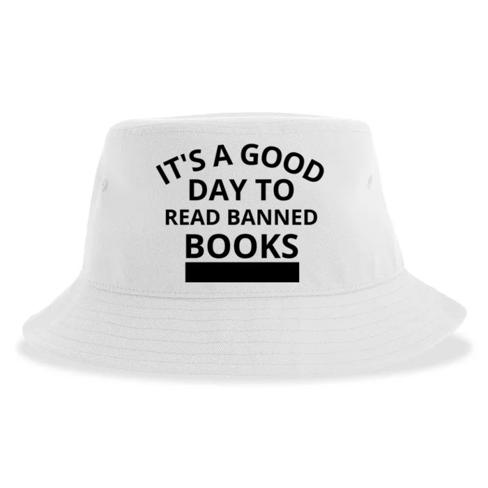 It's A Good Day To Read Banned Books Sustainable Bucket Hat