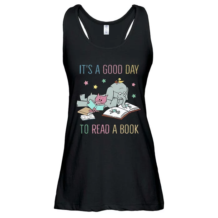 ItS A Good Day To Read A Book Ladies Essential Flowy Tank