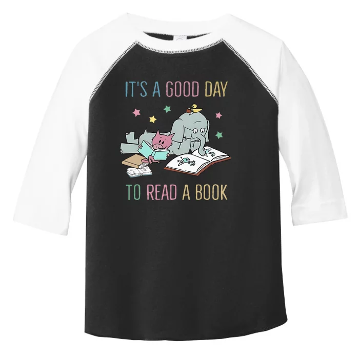 ItS A Good Day To Read A Book Toddler Fine Jersey T-Shirt