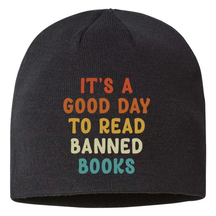 Its A Good Day To Read Banned Books 8 1/2in Sustainable Knit Beanie