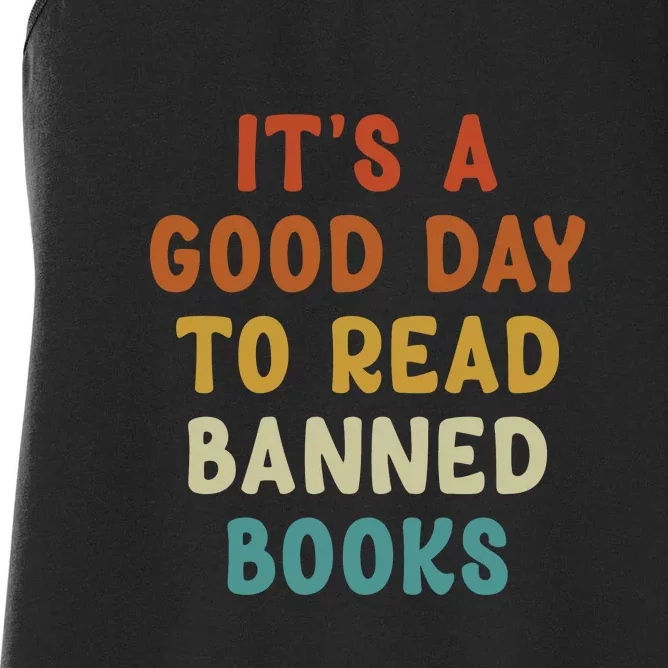 Its A Good Day To Read Banned Books Women's Racerback Tank