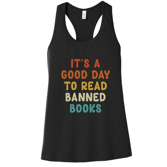 Its A Good Day To Read Banned Books Women's Racerback Tank