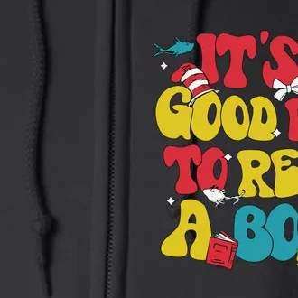 Its A Good Day To Read A Book Full Zip Hoodie