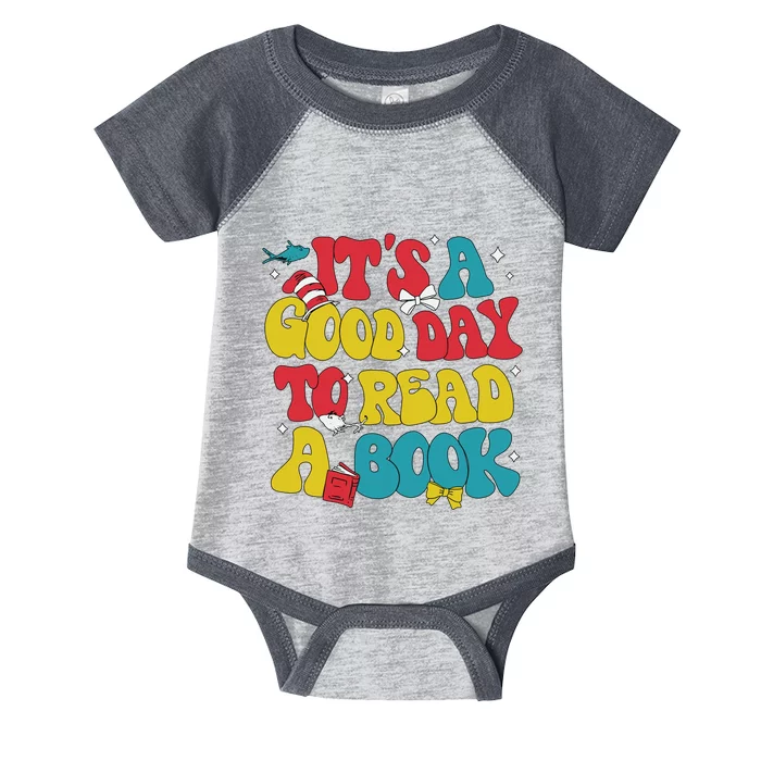 Its A Good Day To Read A Book Infant Baby Jersey Bodysuit