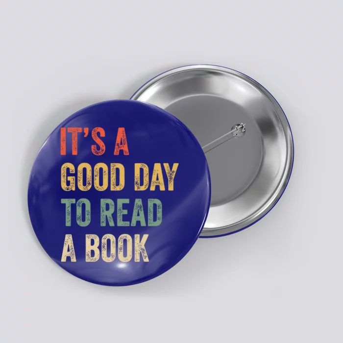 It's A Good Day To Read A Book Gift Button