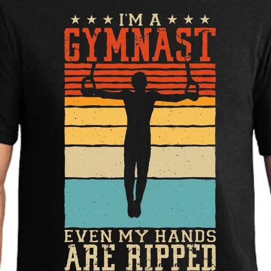 IM A Gymnast Even My Hands Are Ripped Gymnastic Pajama Set