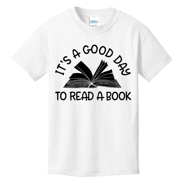 It’S A Good Day To Read A Book Lovers Library Reading Kids T-Shirt