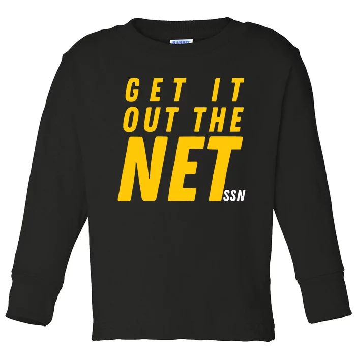 Iowa Apparel Get It Out The Net Ssn Toddler Long Sleeve Shirt