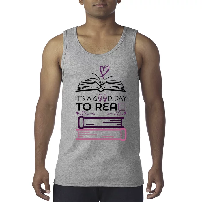 It's A Good Day To Read Book Lovers Gift Tank Top