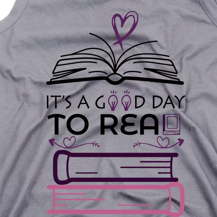 It's A Good Day To Read Book Lovers Gift Tank Top