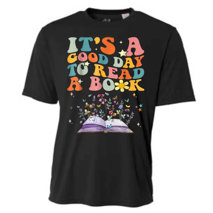 Its A Good Day To Read A Book World Book Day Groovy Cooling Performance Crew T-Shirt