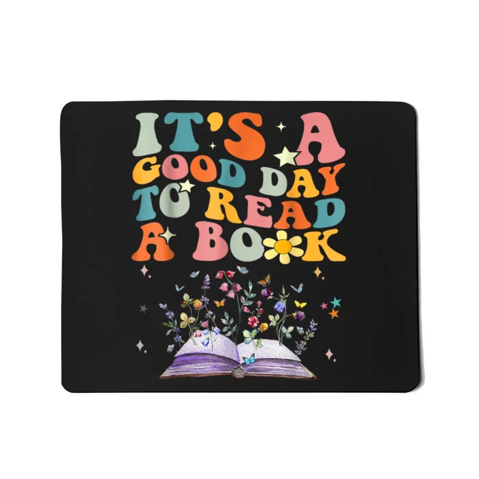 Its A Good Day To Read A Book World Book Day Groovy Mousepad