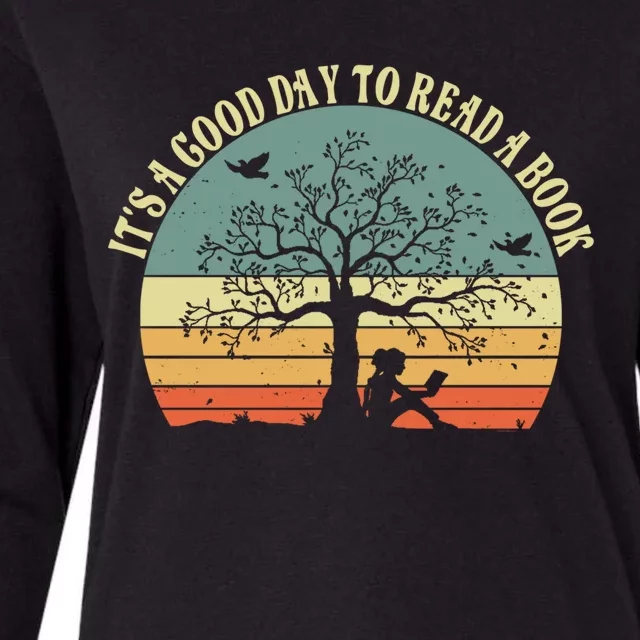 Its A Good Day To Read Books Bookish Repel Reader Reading Gift Womens Cotton Relaxed Long Sleeve T-Shirt