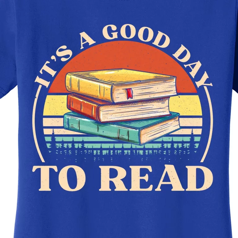 It's A Good Day To Read Tee Retro Book Lover Gift Women's T-Shirt