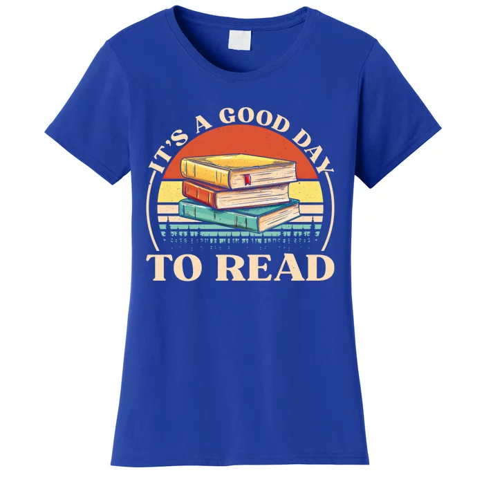 It's A Good Day To Read Tee Retro Book Lover Gift Women's T-Shirt