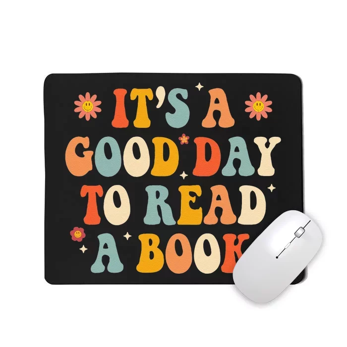 It’s a Good Day to Read a Book Lovers Library Reading Mousepad