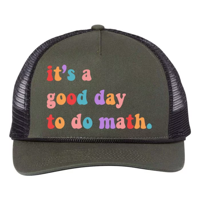 It's A Good Day To Do Math Retro Rope Trucker Hat Cap