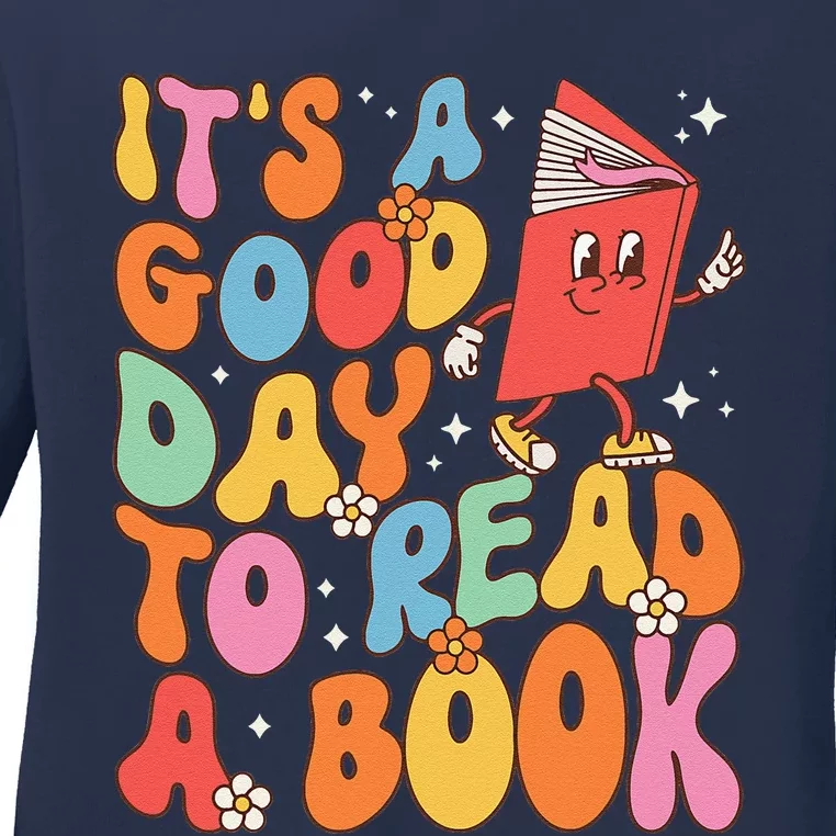 Its A Good Day To Read A Book Librarian Teacher Ladies Long Sleeve Shirt