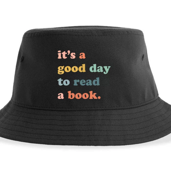 It’s A Good Day To Read A Book Women Book Lovers Tops Bookworm Shirt Fun Sustainable Bucket Hat