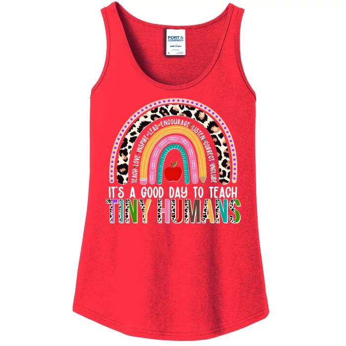 It's A Good Day To Teach Tiny Humans Ladies Essential Tank