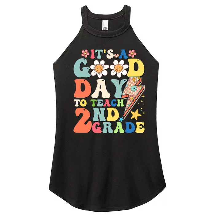 Its A Good Day To Teach Second Grade 2nd Grade Teacher Women’s Perfect Tri Rocker Tank