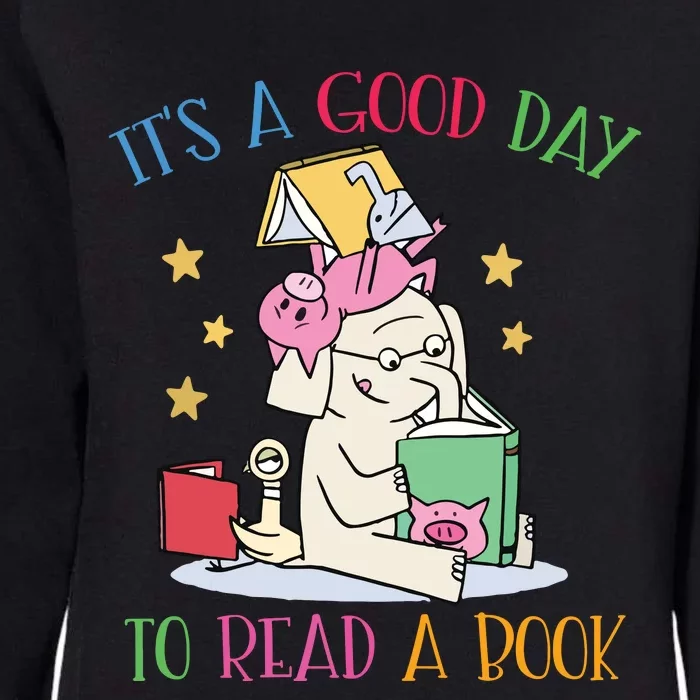 Its A Good Day To Read Bookworm Librarian Book Lover Gift Womens California Wash Sweatshirt