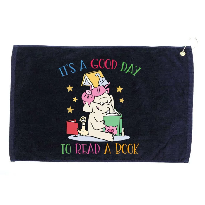 Its A Good Day To Read Bookworm Librarian Book Lover Gift Grommeted Golf Towel