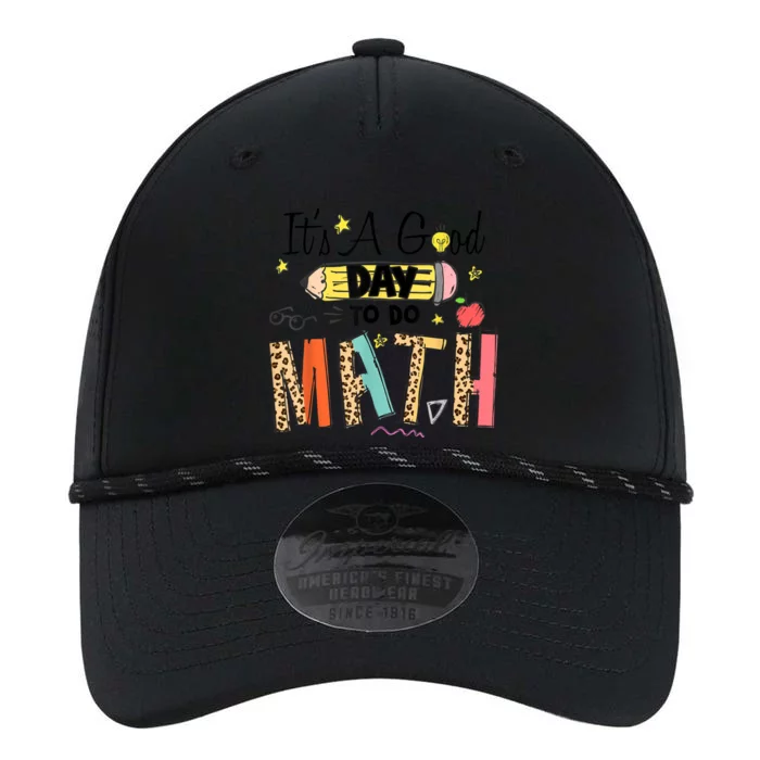 Its A Good Day To Do Math Leopard Pencil Teacher Performance The Dyno Cap