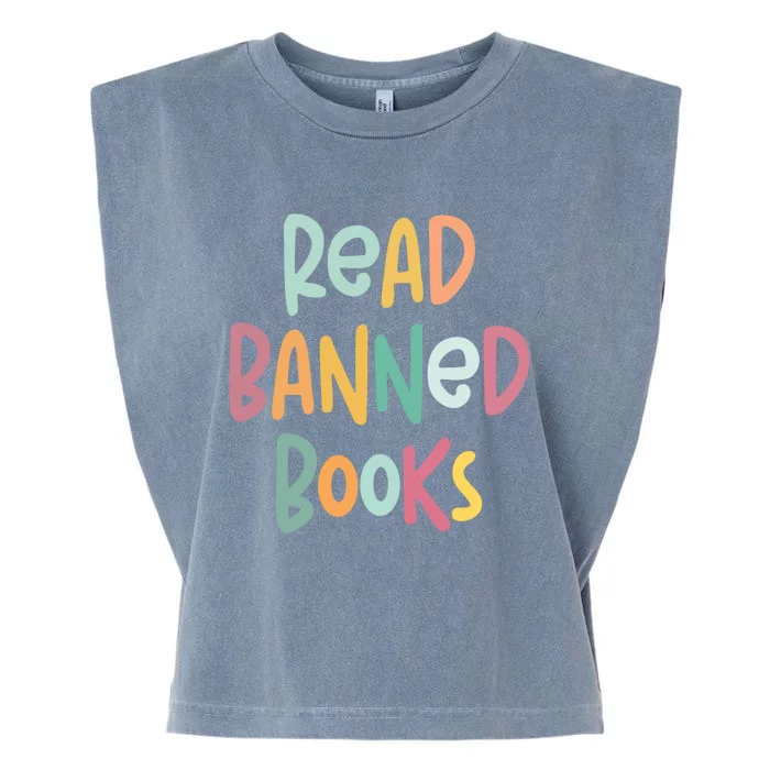 It’s A Good Day To Read Banned Books Gift Gift Garment-Dyed Women's Muscle Tee