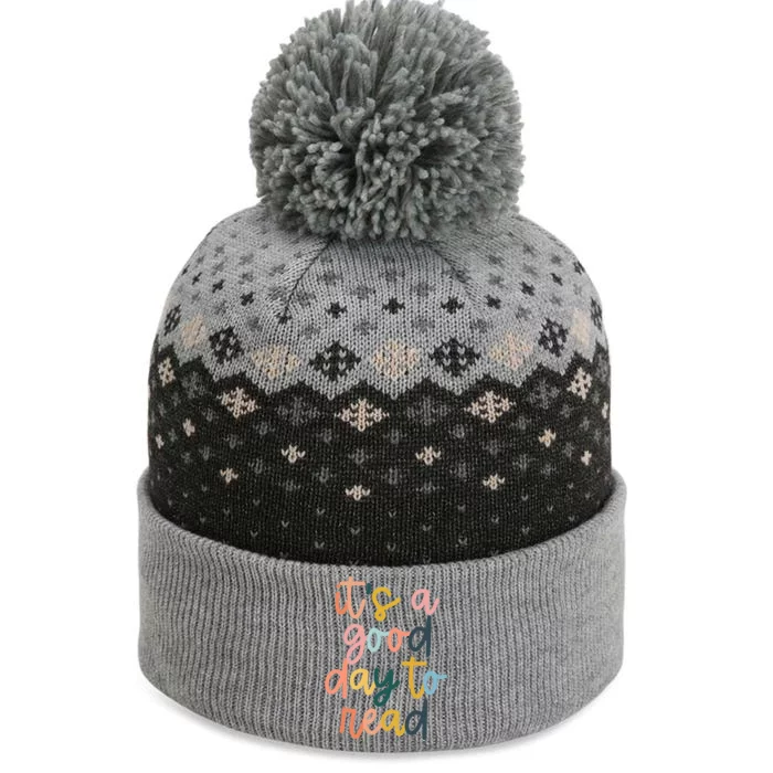 Its A Good Day To Read A Book Reading Books Lovers The Baniff Cuffed Pom Beanie