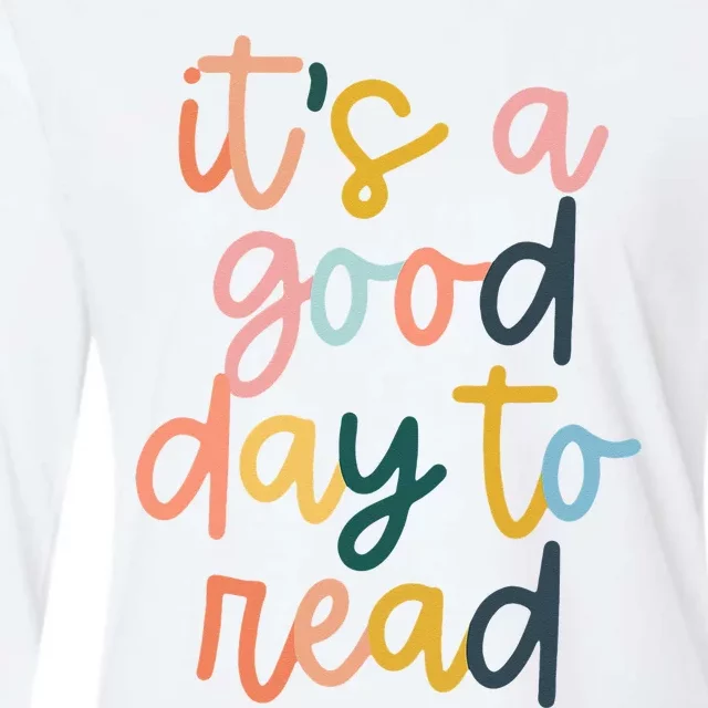 Its A Good Day To Read A Book Reading Books Lovers Womens Cotton Relaxed Long Sleeve T-Shirt