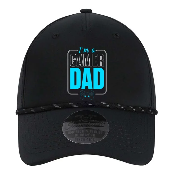 Im A Gamer Dad Cool Gamer Christmas Gift Performance The Dyno Cap