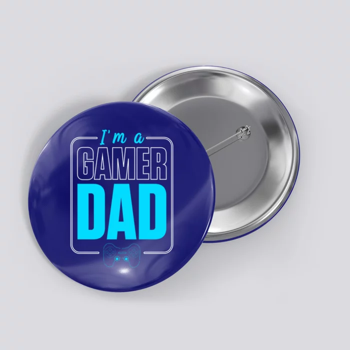 Im A Gamer Dad Cool Gamer Christmas Gift Button