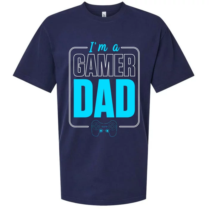 Im A Gamer Dad Cool Gamer Christmas Gift Sueded Cloud Jersey T-Shirt