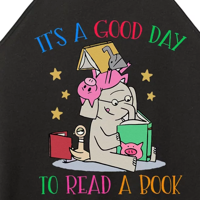 Its A Good Day To Read Bookworm Librarian Book Lover Gift Women’s Perfect Tri Rocker Tank