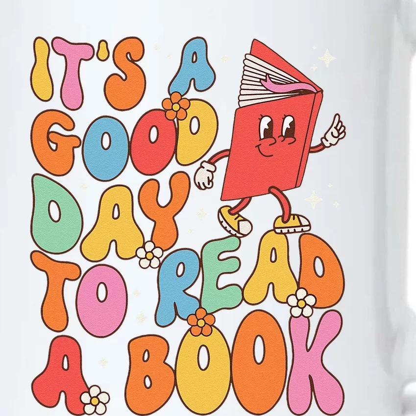 Its A Good Day To Read A Book Librarian Teacher Black Color Changing Mug