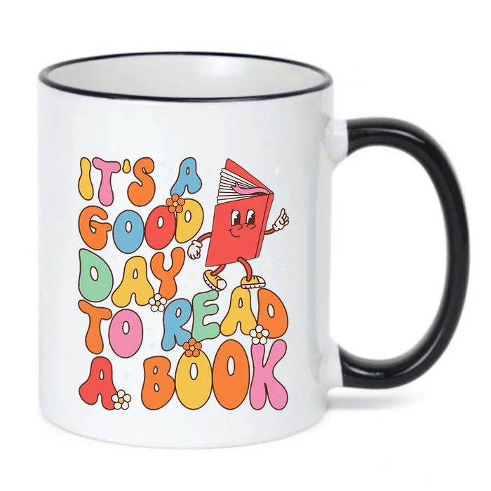 Its A Good Day To Read A Book Librarian Teacher Black Color Changing Mug