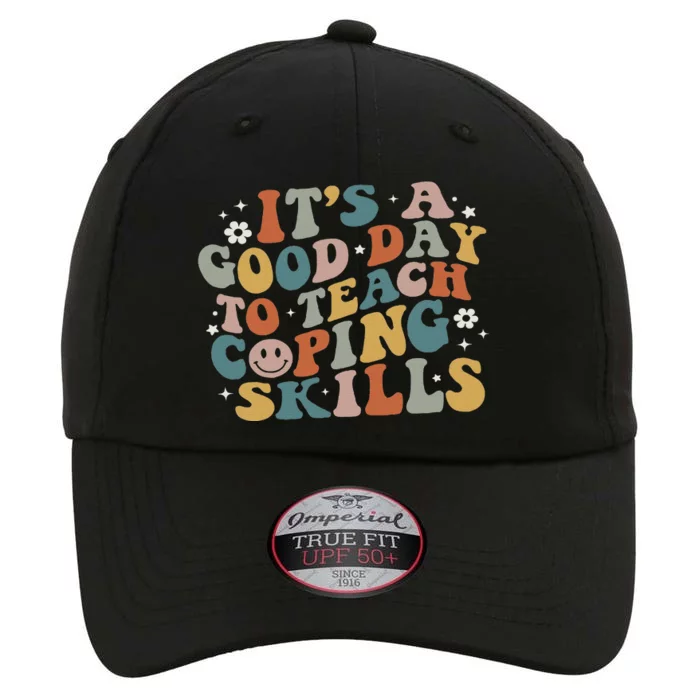 ItS A Good Day To Teach Coping Skills Inspirational Teacher The Original Performance Cap