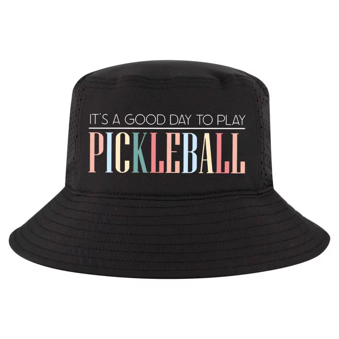 It’S A Good Day To Play Pickleball Cool Comfort Performance Bucket Hat