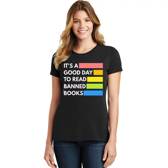 It's A Good Day To Read Banned Books Banned Books Week Gift Women's T-Shirt