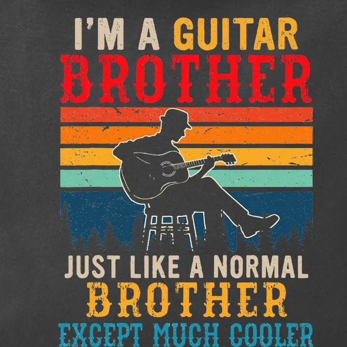 Im A Guitar Brother Definition Much Cooler Zip Tote Bag