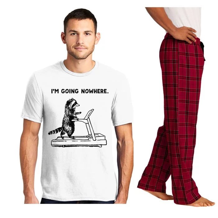 I Am Going Nowhere Exercise Theme Pajama Set