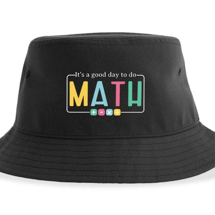 ItS A Good Day To Do Math Sustainable Bucket Hat