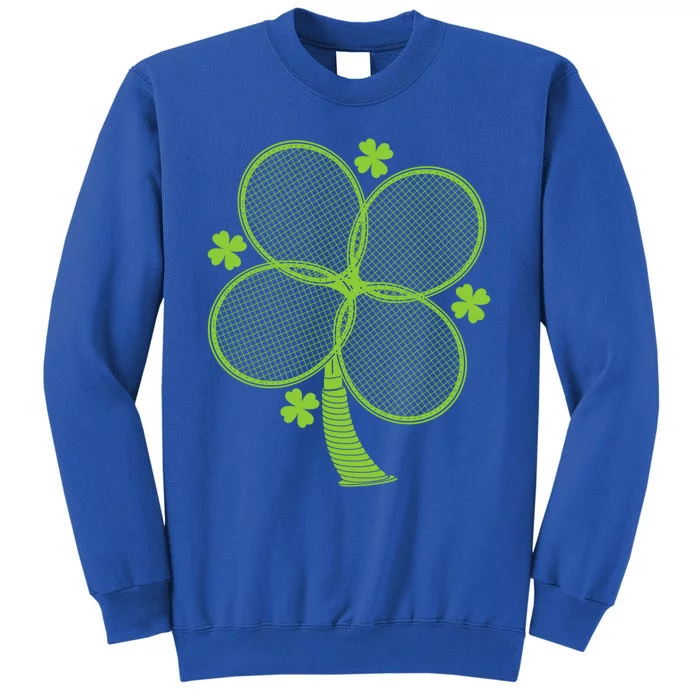 Ireland Athlete Gift Tennis Sport St Patricks Day Gift Sweatshirt