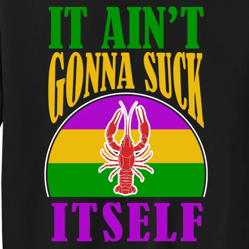 It Ain't Gonna Suck Itself Funny Mardi Gras Costume Sweatshirt