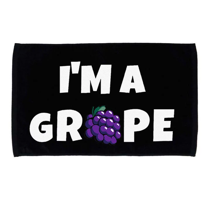 Im A Grape Halloween Grape Costume Microfiber Hand Towel