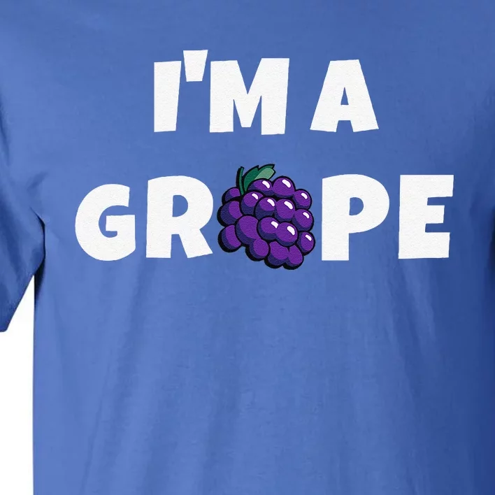 Im A Grape Halloween Grape Costume Tall T-Shirt