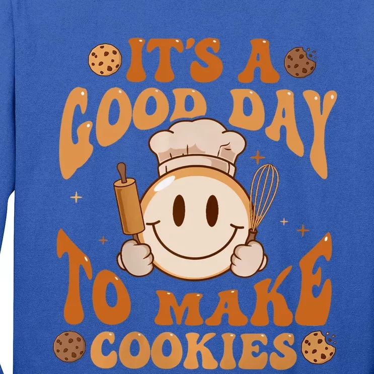 It’S A Good Day To Make Cookie Funny Baking Retro Baker Gift Funny Gift Long Sleeve Shirt