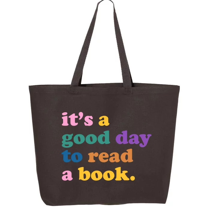 Its A Good Day To Read A Book Colorful 25L Jumbo Tote