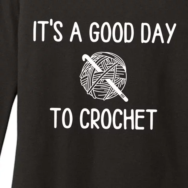 ItS A Good Day To Crochet Womens CVC Long Sleeve Shirt